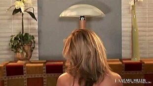 blonde bombshell with massive tits kate frost fucks her pussy hard outdoors