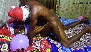 I gave my wet pussy as a Christmas gift to my ex boyfriend