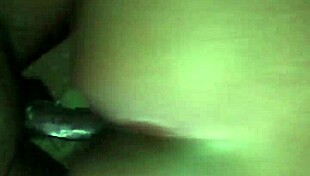 Rough fucking ebony girl with big ass in missionary