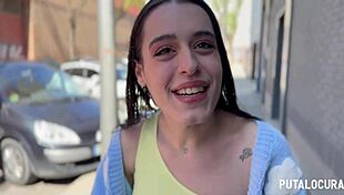 Putalocura's cute Spanish mature Briseida Myers bent over in doggystyle and cowgirl swallow