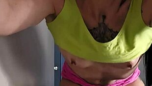 i am emy angel, touching and rubbing myself gently, feeling the pleasure build slowly