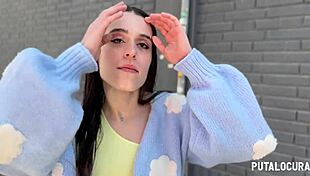 Putalocura's cute Spanish mature Briseida Myers bent over in doggystyle and cowgirl swallow