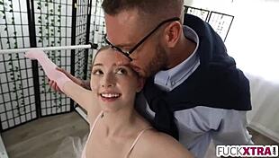 Cute teen 18+ shines at her ballet audition.