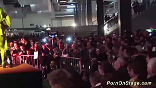 Wild Lesbian Show In Public Outdoors