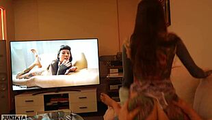 she misbehaves for stepdad's punishment again