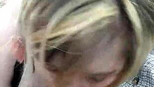 Bbw Wife Liz Delivers Intense Roadside Blowjob