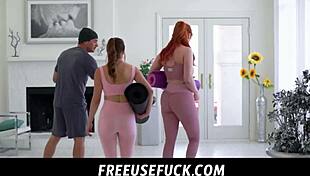 Teens join a yoga session with yogi Nathan Bronson, leading to taboo fun with Penelope Kay and Lauren Phillips