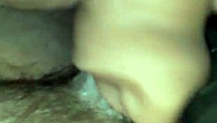 She's using a toy for an amazing blowjob and masturbation 😍