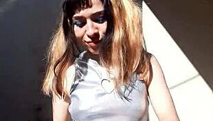 Bonneyuwu shows her beautiful body while reading cards.