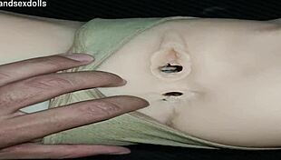 Трейлер анала с Кэнди в бежевых трусиках, такой сырой