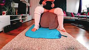 Break Free Workout Without Panties or Bra