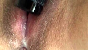 flashlight teasing pussy and clit