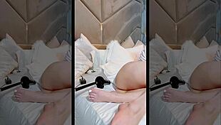 Wow, Mia Malkova's Big Tits Get Extra Creamy from Fuck Machine!