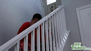 White and Creamy Christmas with Family - What a Wild 3Some!