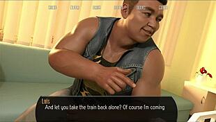 Exploring the halfway house in game episode 19