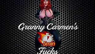 gilf carmen angel rocks my world with double cum in hardcore sex