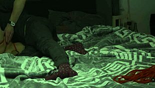 Teen Tied Up in Homemade Scene