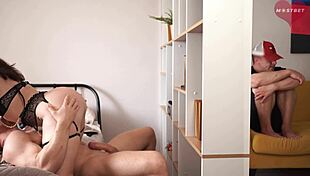 Cuckold shares wife for hard fucking humiliation 😏