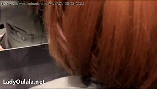 Exhib French Amateur Gets Fucked By Restaurant Server In Public Toilet