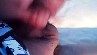 Trans Woman Alone, Feeling Intense Emotions While Masturbating