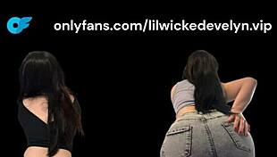 Your tongue on my big tits and ass