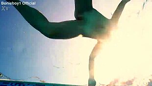 mona blue fucks her step brother in the pool