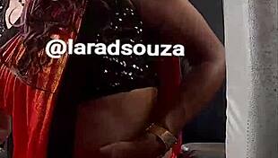 Indian crossdresser slut Lara Dsouza in sexy bus video part 2