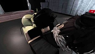 Fucking and cumming very hard in my friend tomoko on roblox.