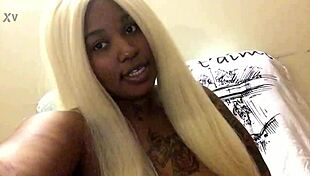 Blonde Brat Hazelnut Meets Ebony.