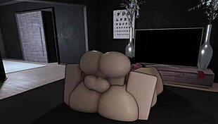 Fucking and cumming very hard in my friend tomoko on roblox.