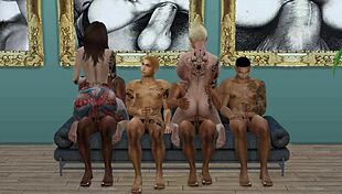 I watched billie and diana get banged by big black cocks