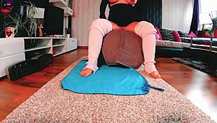 Break Free Workout Without Panties or Bra