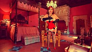 granny carmen claus my favorite christmas fuck & creampie