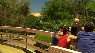 Eva Angelina Deepthroats And Fucks Thick Dick Outdoors In Shaved Anal And Pussy Action