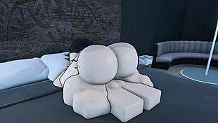 Fucking and cumming very hard in my friend tomoko on roblox.