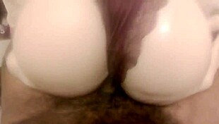 look at my doll ashley taking that big black cock bareback in lingerie