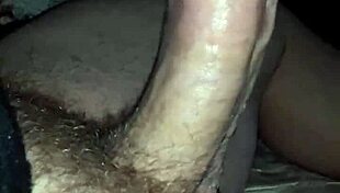 She's using a toy for an amazing blowjob and masturbation 😍