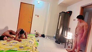 Amateur teen uttaran20, sisty, and sexmst in wet threesome riding monster cocks