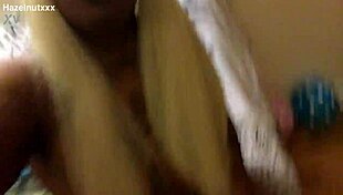 Blonde Brat Hazelnut Meets Ebony.