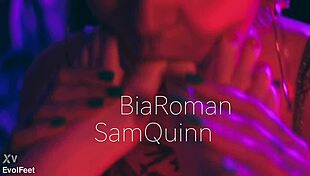 I Want To Worship Your Sexy Feet Bia Roman & Sam Quinn