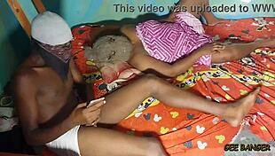 An amateur girl with an amazing ass was fucked by an ebony guy