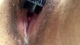 flashlight teasing pussy and clit