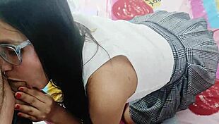 stepfather punishes sick stepdaughter schoolgirl in pantyhose with handjob and more