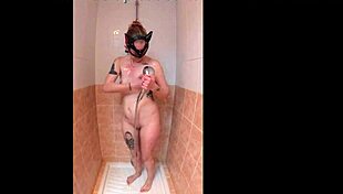 French Amateur Squirt In Shower Close-Up