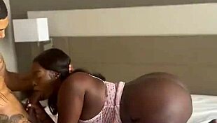 Ebony Babe's Phat Ass Fucked By Big Cock