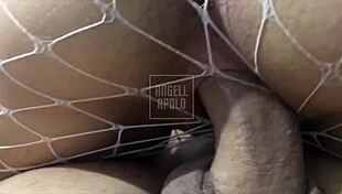 Naughty young girl gets cumshot while sitting in bedroom compilation