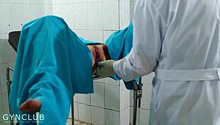 best gyno exam with surprising intense sensations at the hospital