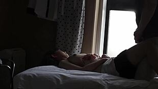 Office lady sneaks away for quick intimate fun during break