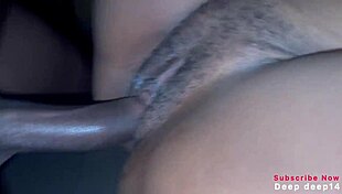 I'm just chilling with my roommate's girlfriend, injecting her pussy with my long BBC while she screams