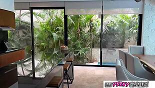 Kinky stepsis khloe kapri seduces stepbro with dirty talk on vacation